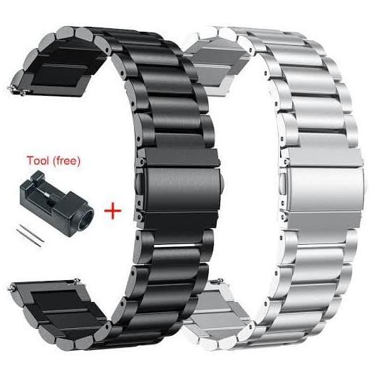 Banivestiwall - Strap Xiaomi Mi Watch S1/S3/S4 Stainless Steel Band Jam