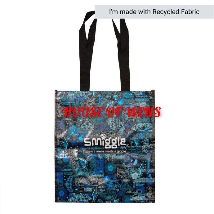 Smiggle Space Reuse Me Bag Original - Tas Tenteng Smiggle