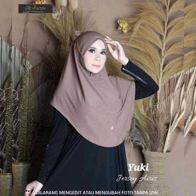 0369 YUKI JILBAB SIRIA AL FAEZYA JERSEY AIRIS/HIJAB NONPET ANTI LETOY AF AL FAEZYA BY BUNYAMIN/BERGO