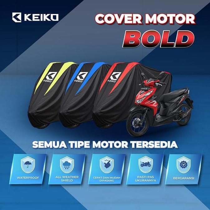 DY79 - Cover Sarung Selimut Tutup Penutup Mantel Motor Waterproof Warna Beat Astrea Freego Address X