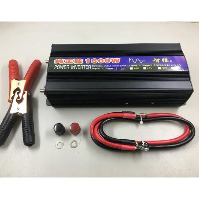 BEBAS ONGKIR - POWER INVERTER TAFFWARE PURE SINE WAVE 1000 Watt 1600W Mobil Inverter