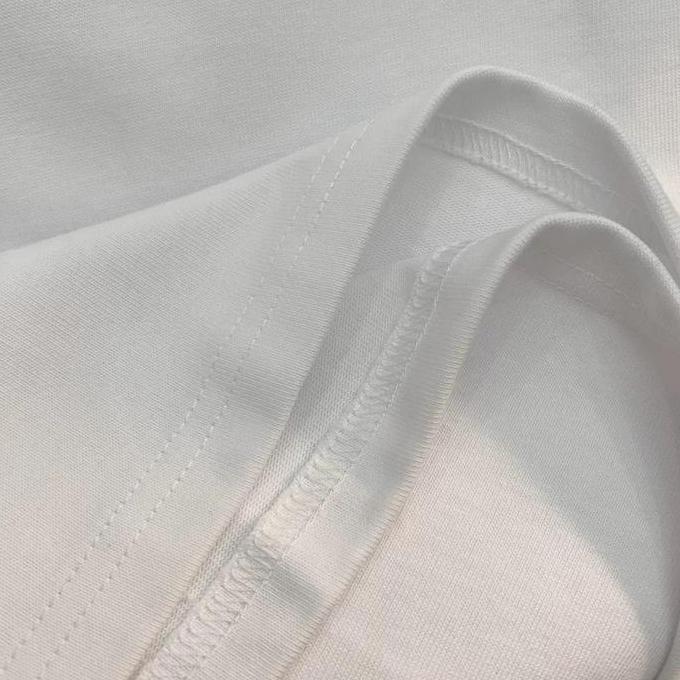 DB264 >> seoulprint S661 Biru Putih Hitam Washed Kaos Cute Animated Character Prints Oversize Pria M