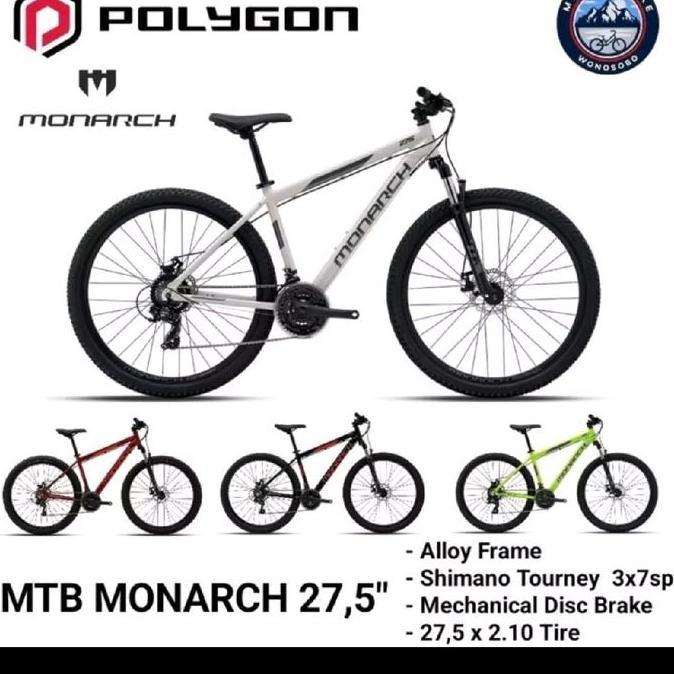 Terbaru Polygon Sepeda Gunung Mtb Monarch 27,5