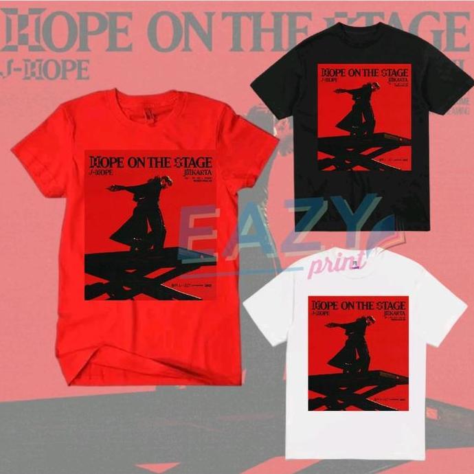 DE57 - TSHIRT POSTER J-HOPE ON THE STAGE WORLD TOUR CONCERT 2025 BAJU KAOS HOPE JHOPE KONSER JAKARTA