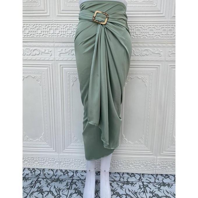 DF53 - rok lilit polos satin silk