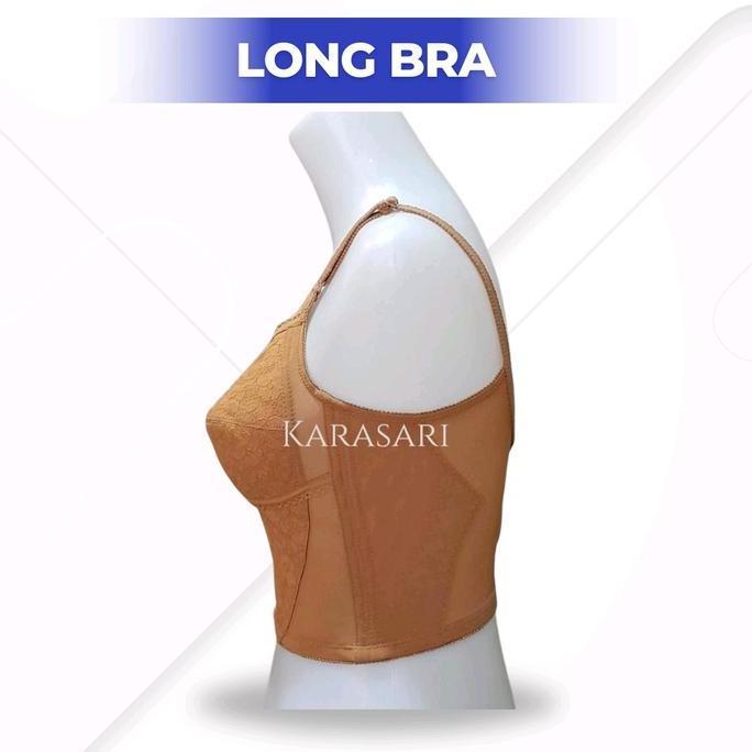 [KARASARI] VIO BRA FIORI | Long Bra Tanpa Busa | Tanpa Kawat