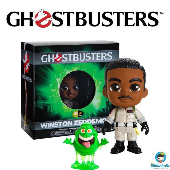 Funko 5 Star Movies Ghostbusters - Winston Zeddemore with Mini Slimer