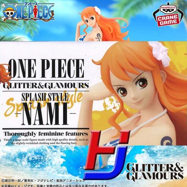 Glitter & Glamours Figure - Nami Splash Style