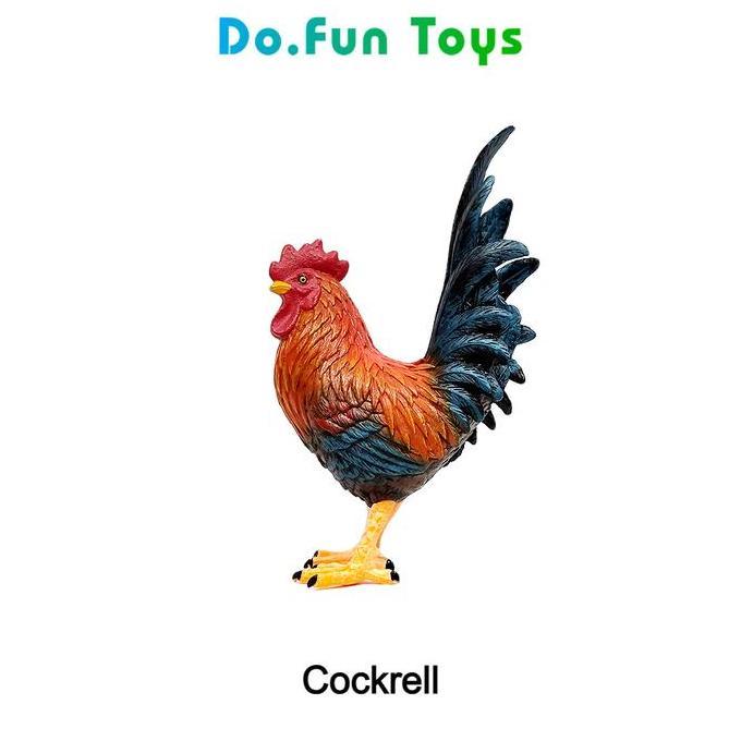 Big Cockell Animal Figure / Miniatur Mainan Binatang Ayam Jantan