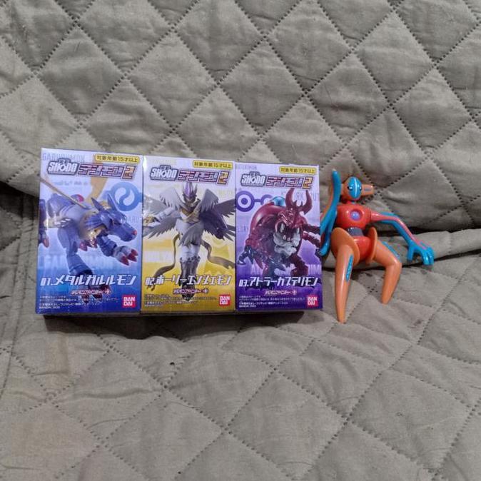 Shodo Digimon Metalgarurumon Angelmon holy angelmon artlurkabuterimon