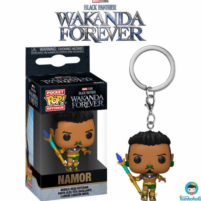 Funko Pocket POP Keychain Marvel Black Panther Wakanda Forever Namor