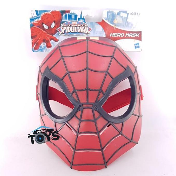 Spiderman Hero Mask Mainan Topeng Spiderman Hasbro