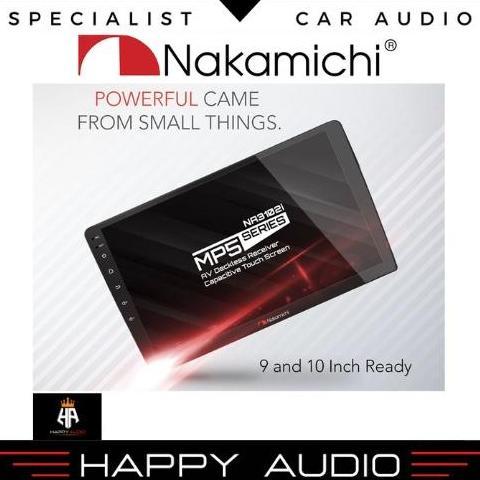 NEW Head Unit Double Din Deckless NAKAMICHI NA3102i 9 dan 10 Inch MP5