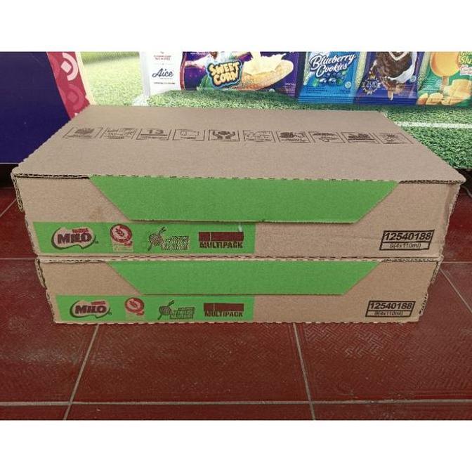 New- Susu Coklat Milo 110 ML 1 Dus