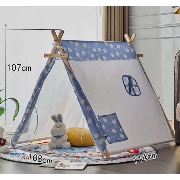 Rumah Tenda Kain Bermain Anak Anak Mainan Dekorasi Photoshoot Kids Tent Staycation Hotel Indoor Play