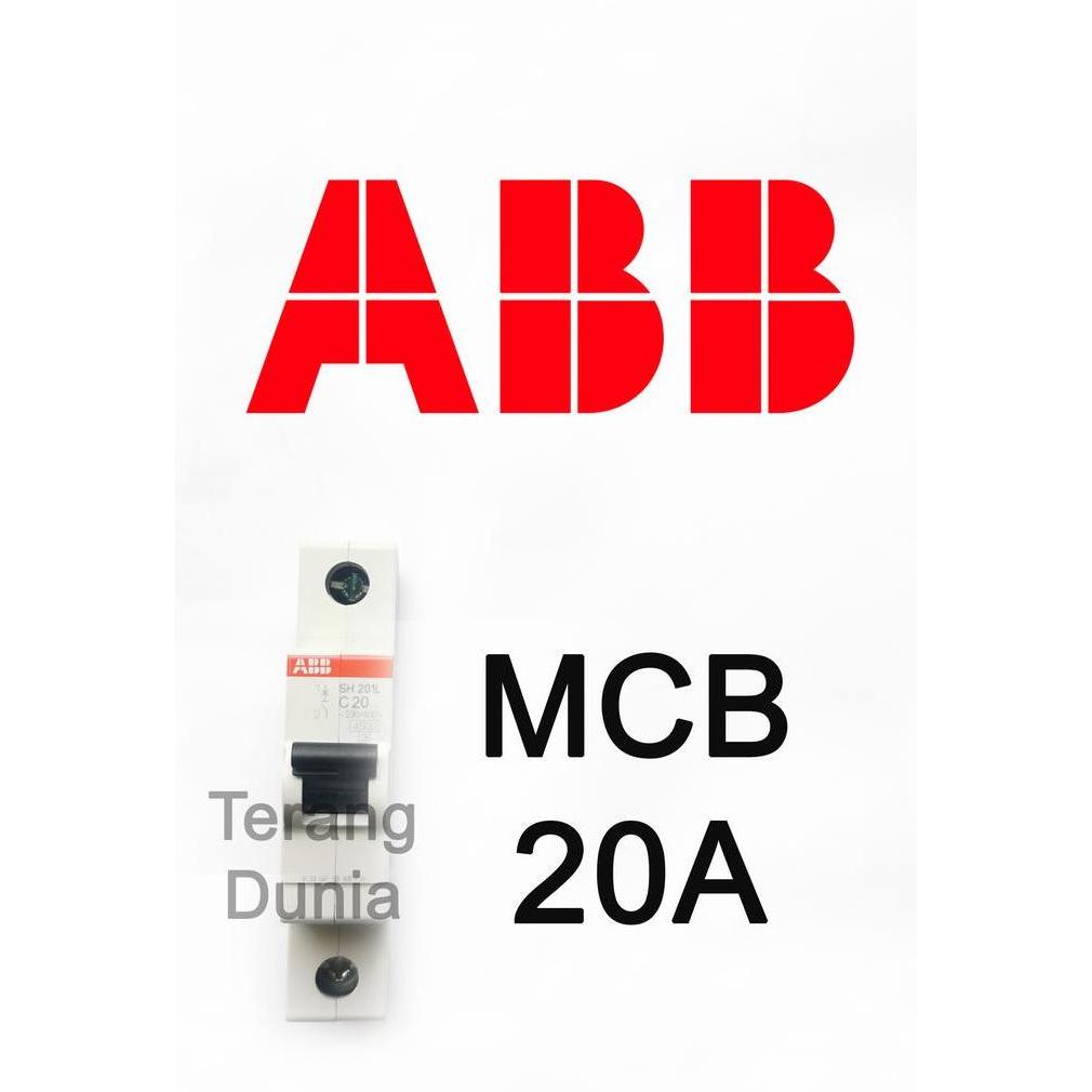 Diskon Mcb 20A Abb Mcb Abb 20A Mcb 1P 20A Abb