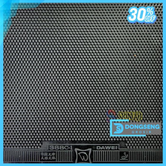 DAWEI 388C-1 C-1 FAST PIPS OX | KARET PINGPONG TENIS MEJA BINTIK BEST SELLER