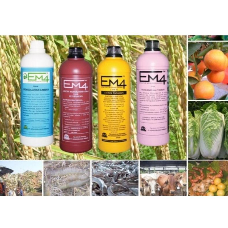 Em4 Peternakan Untuk Ayam Bebek Sapi Puyuh Em 4 Peternakan Isi 1 Liter