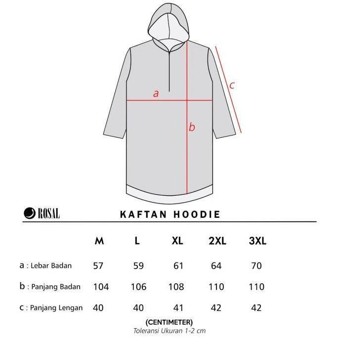 Gamis Hoodie Rompi Sholat kaos kurta jubah koko baju muslim pria ROSAL Terlaris