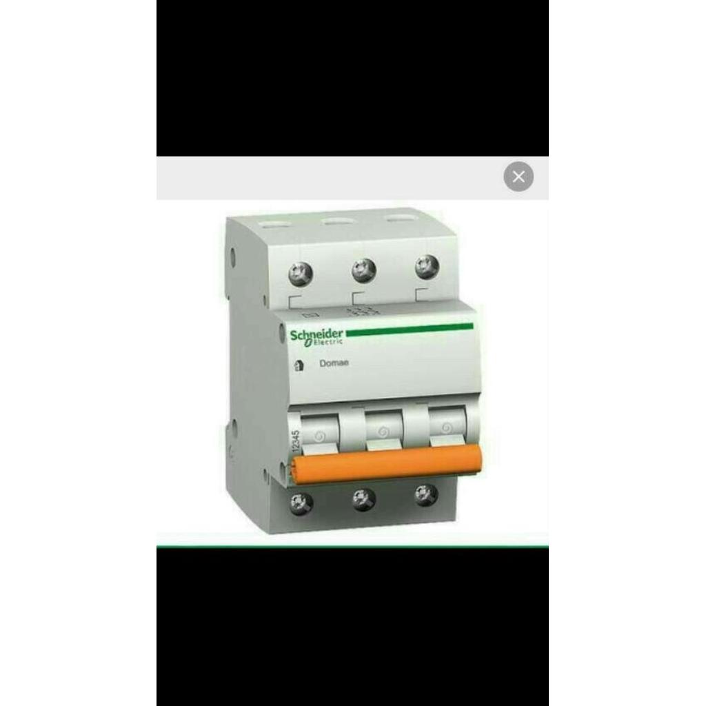 Miliki Mcb 3 Phase Schneider 20A 20 A Mcb Domae 3Pole 3Phase 20Ampere