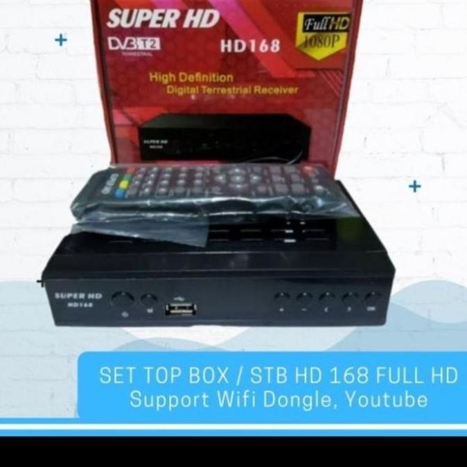 SET TOP BOX TV DIGITAL SUPER HD 168 DVB T2 / LGSAT