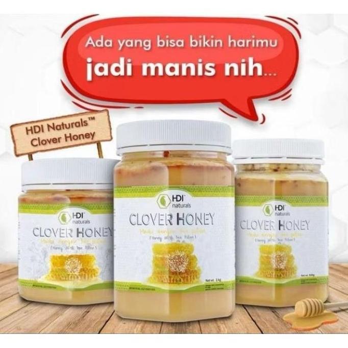 Madu Clover 100% ORIGINAL HDI 1 Kg / Clover Honey HDI KAR