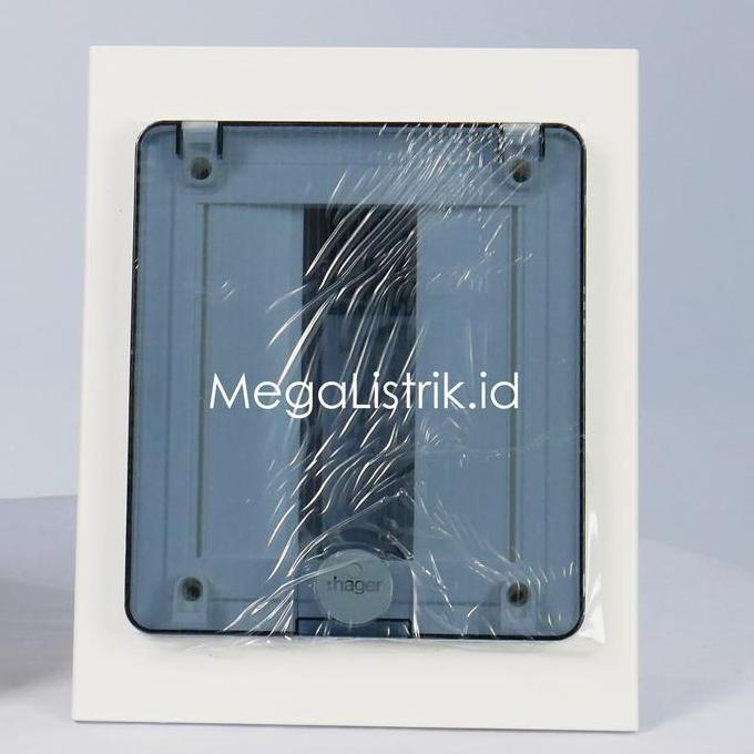 Terjangkau Hager Box Mcb 8 Grup Inbow Vf108Tm / Rumah Mcb 1 Baris 8 Group / Modul Ib Tanam Pintu Tra
