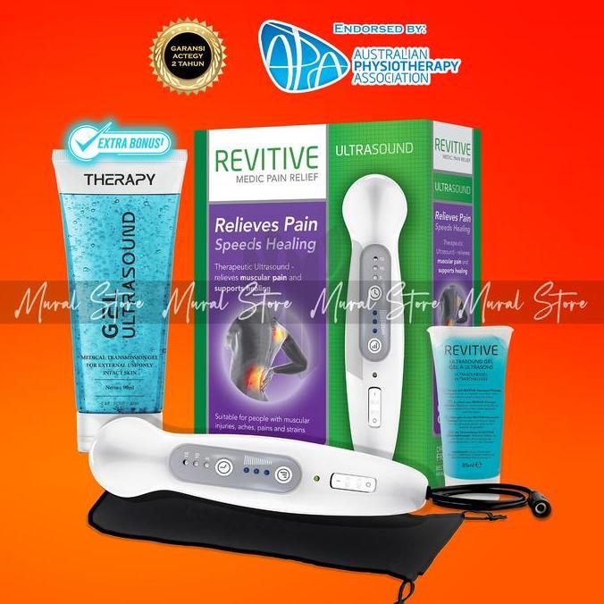 REVITIVE ULTRASOUND / ULTRALIEVE THERAPY MACHINE FISIOTERAPI ORIGINAL DAN TERPERCAYA