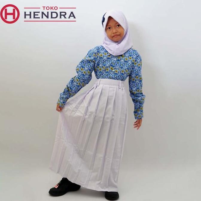 Baju Batik SD Kota Depok Tangan Panjang | Seragam Sekolah | Batik Kota Depok