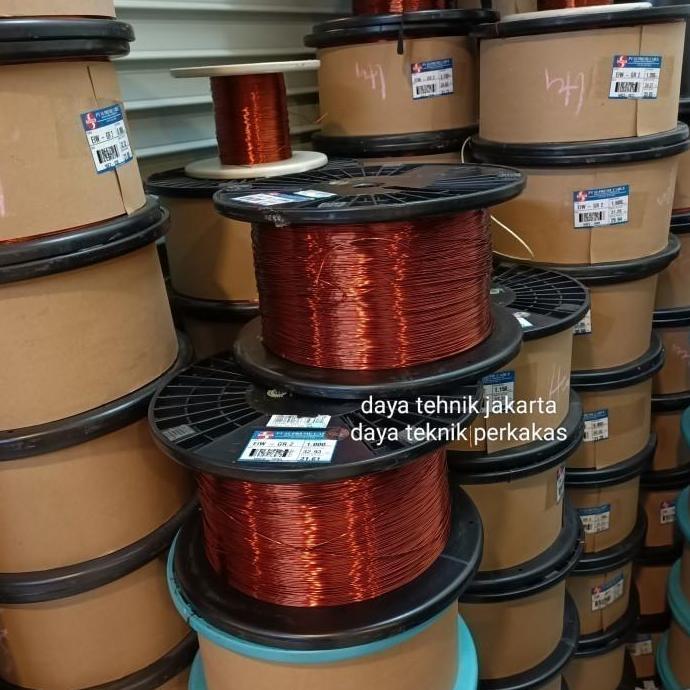 kawat tembaga email 0,50mm 1kg wire Cooper tembaga gulung dinamo