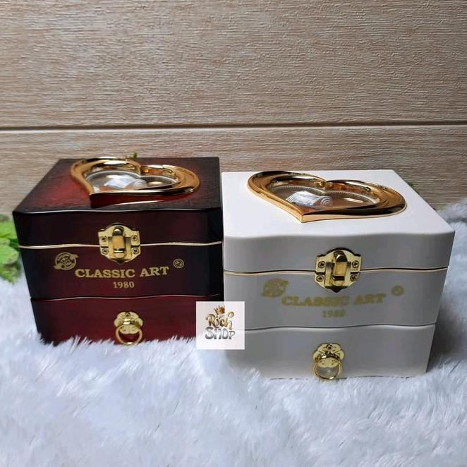 Kotak Musik Love Ballerina Music Box Putar Hadiah