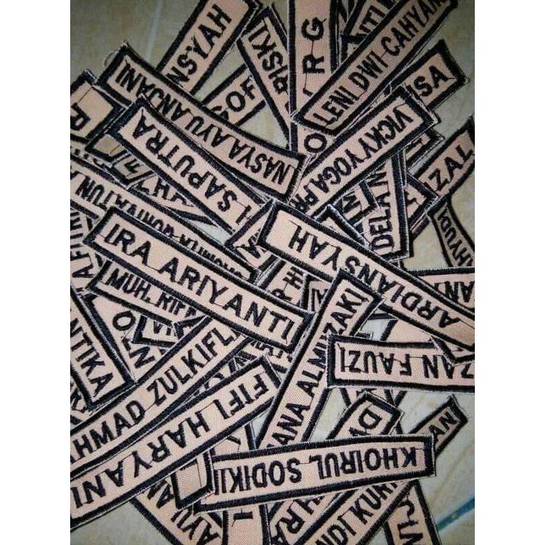 papan nama pramuka / atribut pramuka