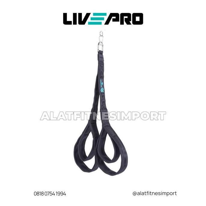 Livepro Tricep Rope Handle Tali Triceps Bar Fitness Gym Live Pro CO