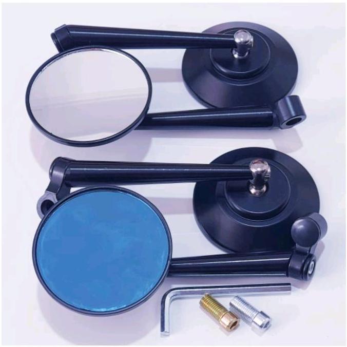 DV71 - KACA SPION BULAT BESI VARIASI MOTOR LISTRIK/SEPEDA LISTRIK/SEPEDA MOTOR LISTRIK