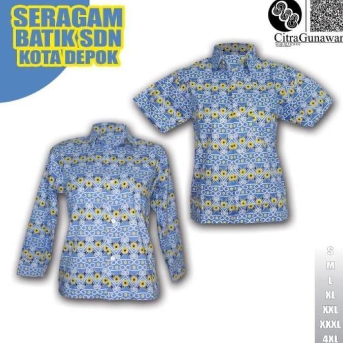 PO SERAGAM BATIK SD DEPOK- Batik SD Depok-Batik seragam SD kota Depok