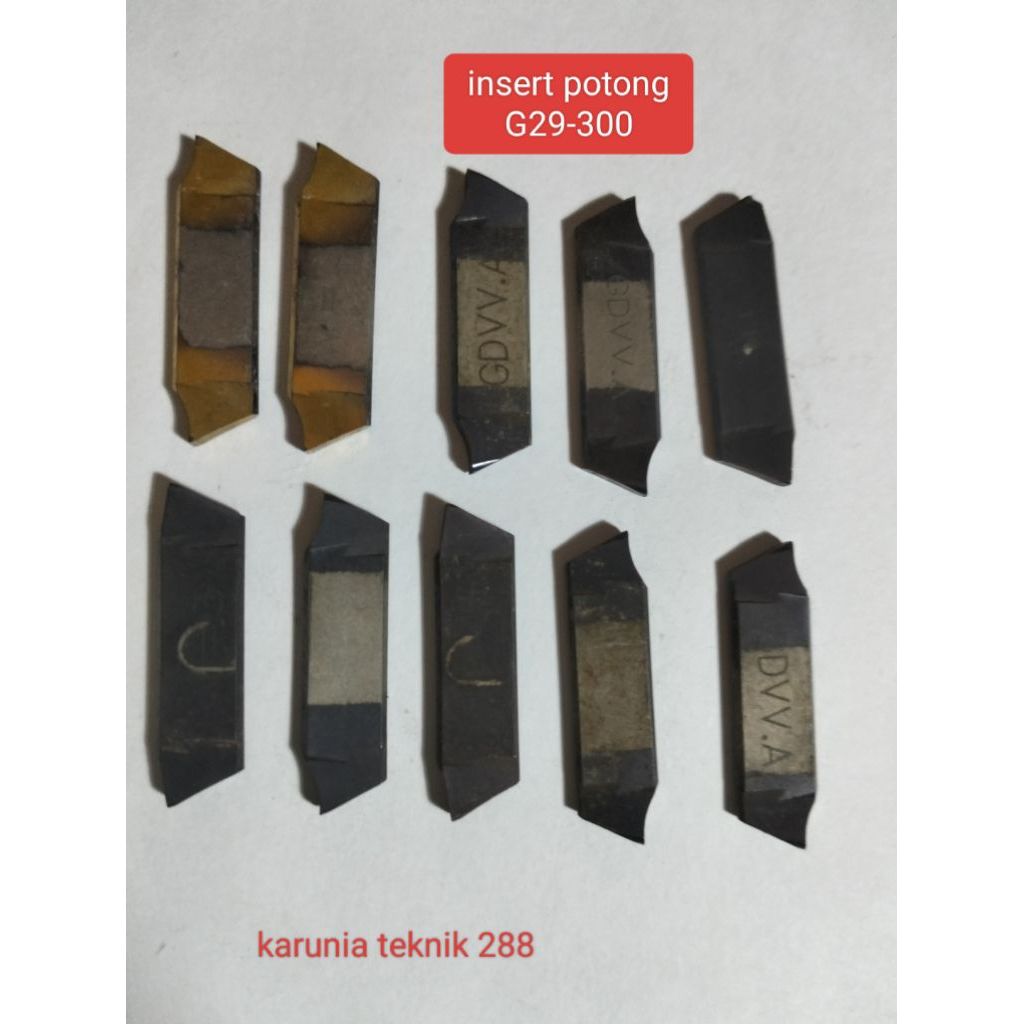 insert potong G29-300 carbide second mulus