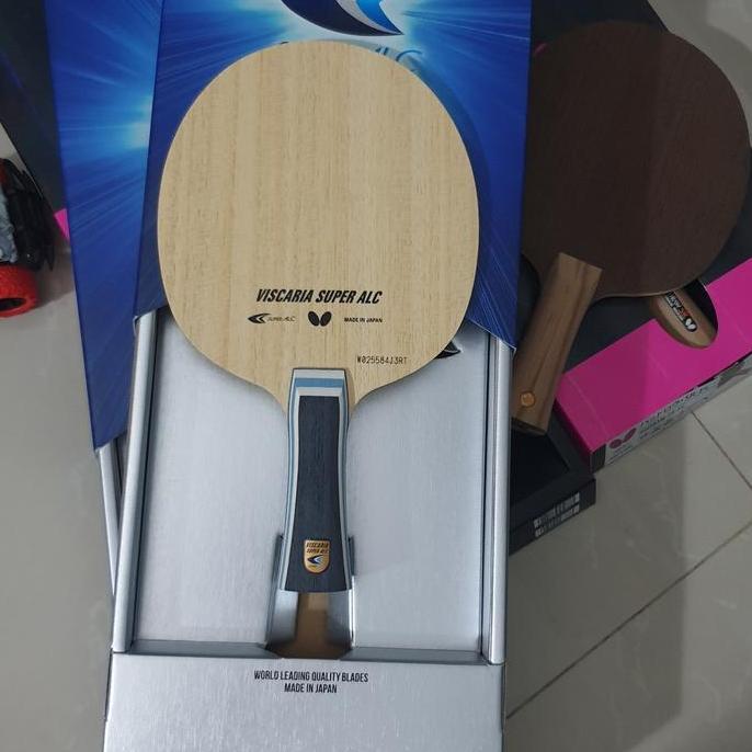 TERBARU - Kayu Bat Tenis Meja Pingpong Butterfly Viscaria Super ALC Original