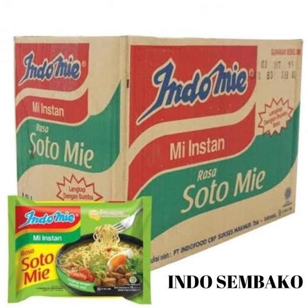 Indomie Soto Dus / Mi Instan Indomie / Indomie Rasa Sotomie Dus / Indomie
