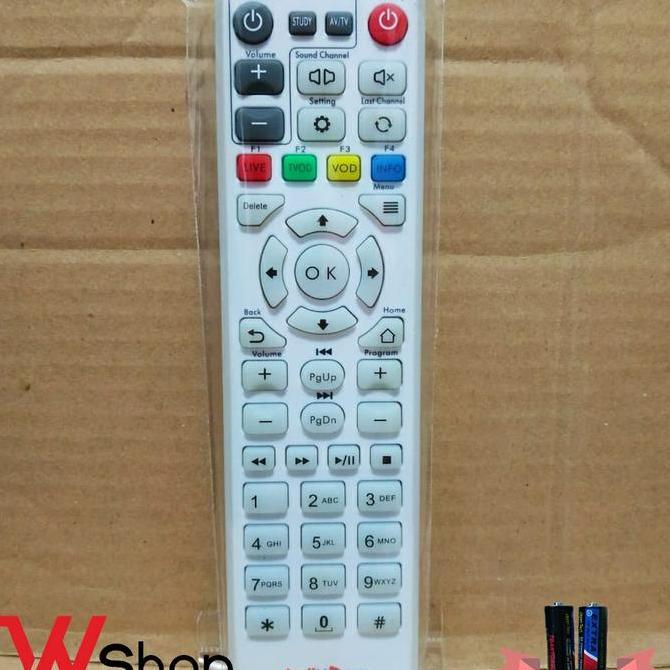 DI103 - Remot / Remote Receiver TV Parabola Indihome Fiber - ORIGINAL 100%