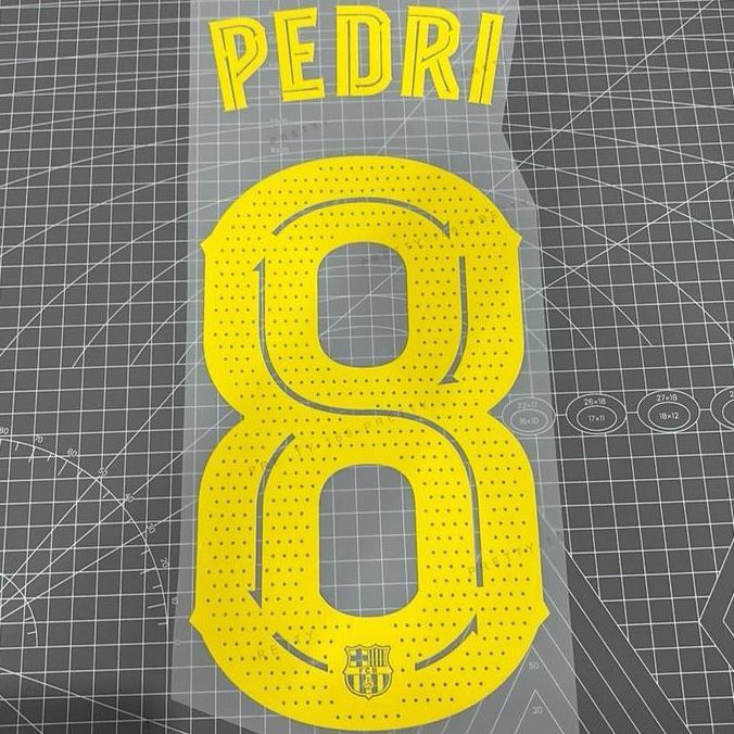 Nameset barca home 25/26 ucl version pedri CO