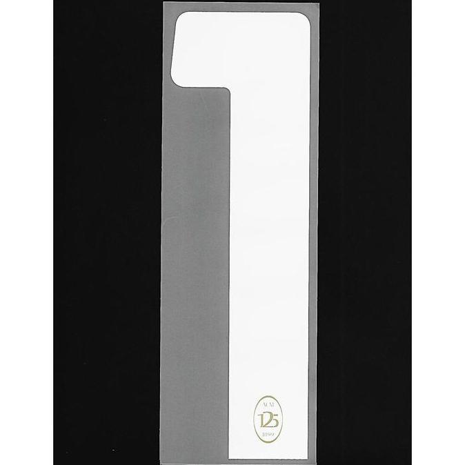 Nameset AC. Milan 125th. Original Nameset for Jersey. CO