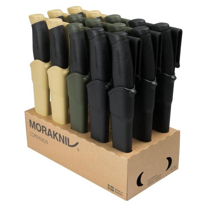 Morakniv Companion (S) - Stainless Steel / Bushcraft Outdoor Knife