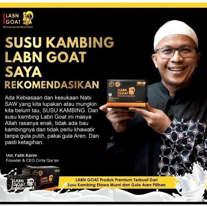 New- SUSU KAMBING ETAWA LABN GOAT SUPER GULA AREN / SUSU LABN GOAT -ISI 10 SACHET- SUPER LABN GOAT