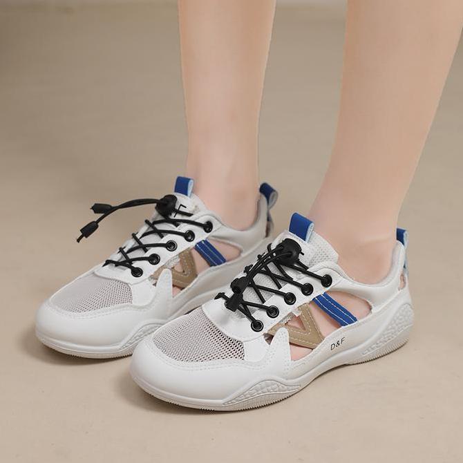 Df 694 Sepatu Wanita Sneakers Wanita Putih Premium Quality Casual Shoes