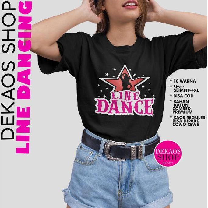 DY109 - BAJU LINE DANCE / KAOS LINE DANCE / KAOS OLAHRAGA WANITA / BAJU OLAHRAGA WANITA / KAOS SENAM