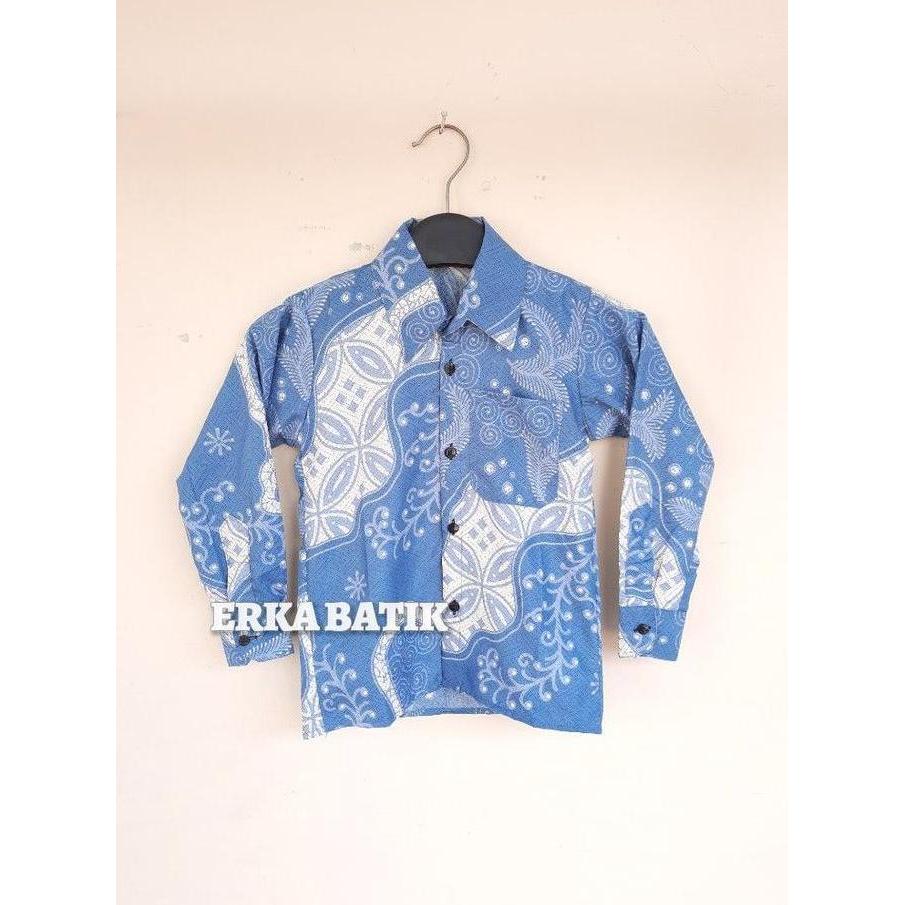 New- KEMEJA BATIK ANAK LAKI-LAKI 2-13 TAHUN SERAGAM BATIK