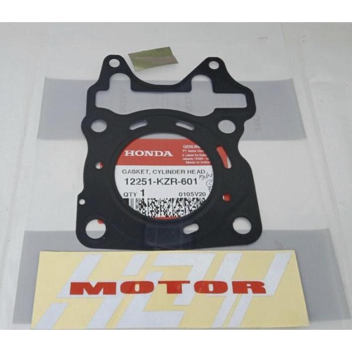 Paking blok head gasket cylinder head vario 125 original KZR