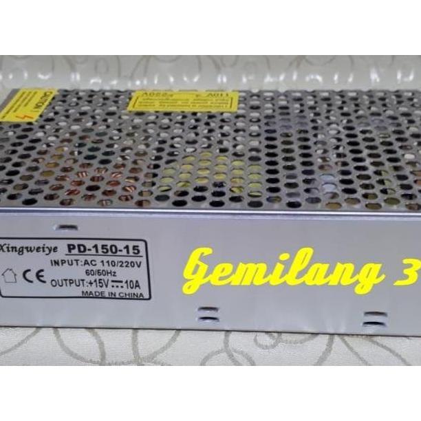 Terjangkau Switching Power Supply 15V 10A Ac Dc Adaptor Jaring 15 V 10 A 150Watt