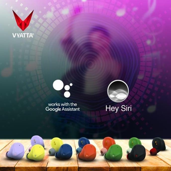 VYATTA AIRBOOM PRO 3 TWS BLUETOOTH HEADSET - Touch, HD, Long Battery