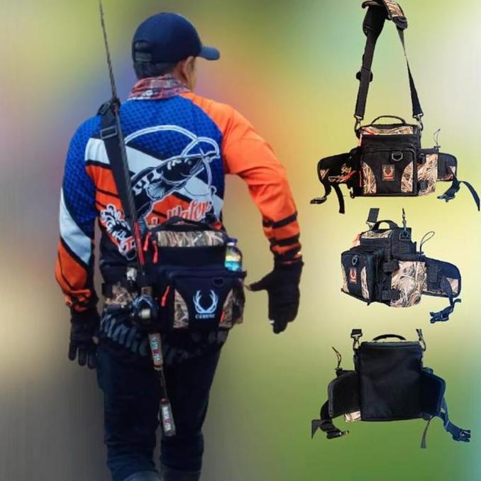 Tas Pancing/ Tas Casting Sling Bag/Tas Joran Kualitas Terbaik Harga Termurah